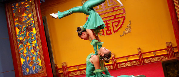 Huxi Theatre Acrobatic Show in Shanghai